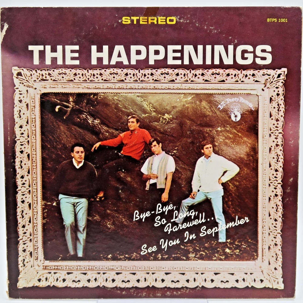 THE HAPPENINGS Bye-Bye, So Long, Farewell... See You In September LP Vinyl